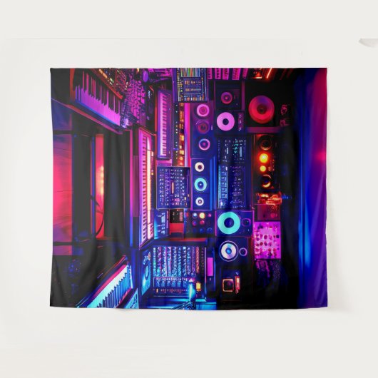 Tenture Music Studio (Devant (Horizontal))