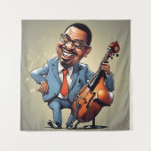 Tenture musiciens de jazz (Devant)