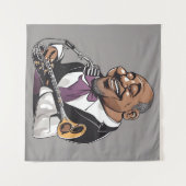 Tenture musiciens de jazz (Devant (Horizontal))