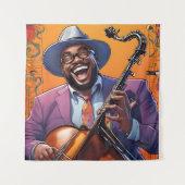 Tenture musiciens de jazz (Devant)