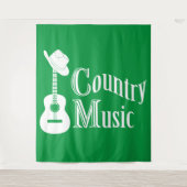 Tenture Musique country (Devant)