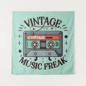 Tenture Musique vintage Freak (Devant)