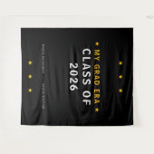 Tenture My Grad Era Class of 2026 Photo Backdrop (Devant (Horizontal))