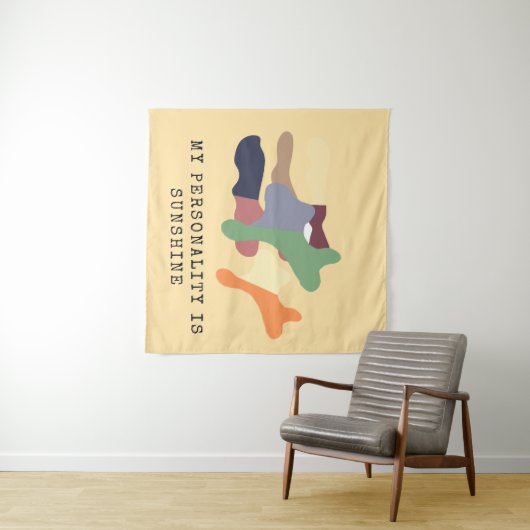 Tenture My Personality is Sunshine (En situation (horizontale))