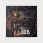 Tenture Mystérieuse Cabine De Bord De Mer (Devant (Horizontal))