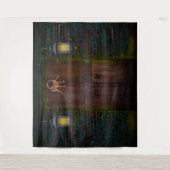 Tenture Mystery Room Escape Door Party (Devant)