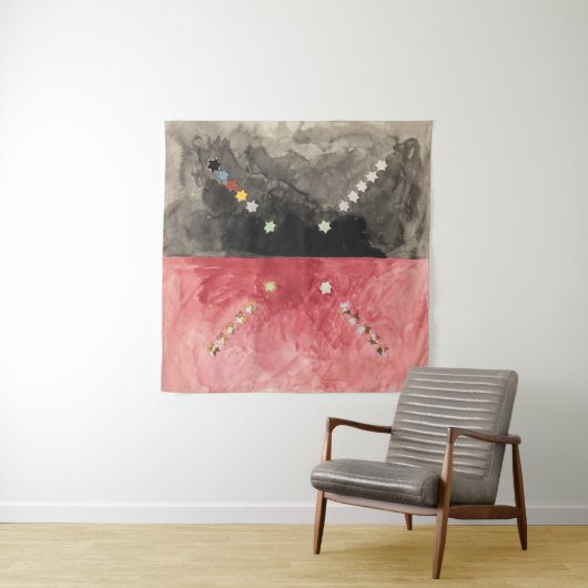 Tenture N° A (série Atom) | Hilma af Klint | (En situation)