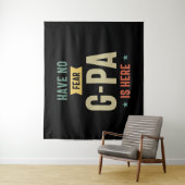 Tenture N'Ai Pas Peur G-Pa Est Ici Grand-Père Drôle Cadeau (En situation)