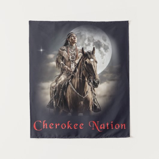 Tenture Nation cherokee (Devant)