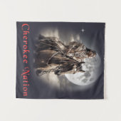 Tenture Nation cherokee (Devant (Horizontal))