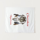 Tenture Nation cherokee (Devant (Horizontal))