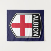 Tenture National - Albion (Devant (Horizontal))