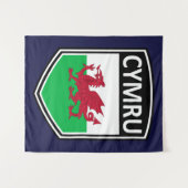 Tenture National - Cymru (Devant (Horizontal))