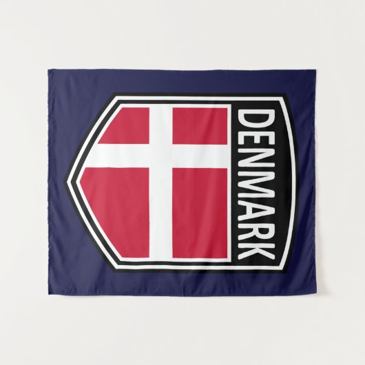 Tenture National - Danemark (Devant (Horizontal))