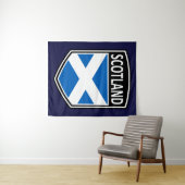 Tenture National - Ecosse (En situation (horizontale))