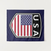 Tenture National - États-Unis (Devant (Horizontal))