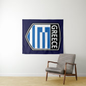 Tenture National - Grèce (En situation (horizontale))