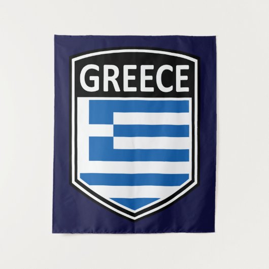 Tenture National - Grèce (Devant)