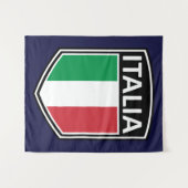 Tenture National - Italia (Devant (Horizontal))