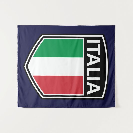Tenture National - Italia (Devant (Horizontal))
