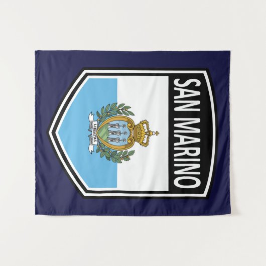 Tenture National - Saint-Marin (Devant (Horizontal))