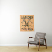 Tenture Native Americans Kokopelli - Dance Your Life 1 (En situation)