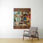 Tenture NATIVITÉ,ADORATION DES MAGES par BOSCH Noël (En situation)