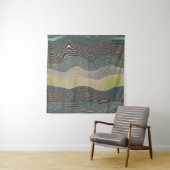 Tenture Natural Hills : Motif paysager (En situation)