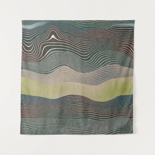 Tenture Natural Hills : Motif paysager (Devant)