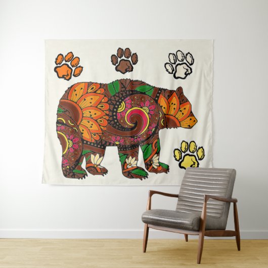 Tenture Nature élémentaire (En situation (horizontale))