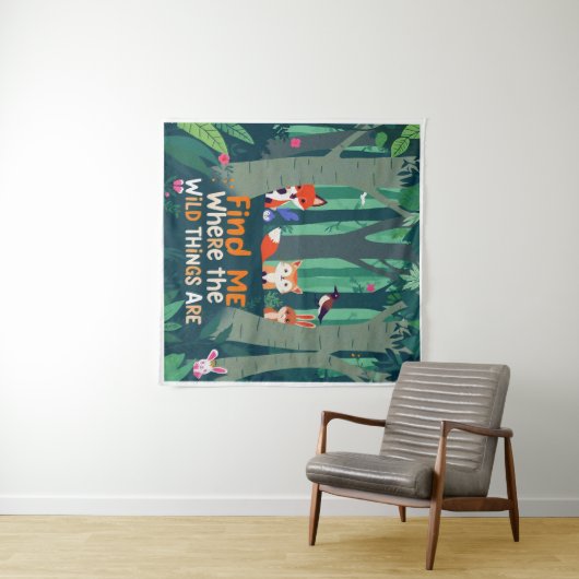 Tenture Nature Joy N01 (En situation (horizontale))