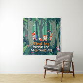 Tenture Nature Joy N01 (En situation)