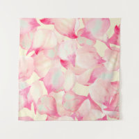 Nature rose Fleur. Aquarelle Noire Nature. Rouge