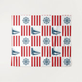 Tenture Nautical design (Devant (Horizontal))