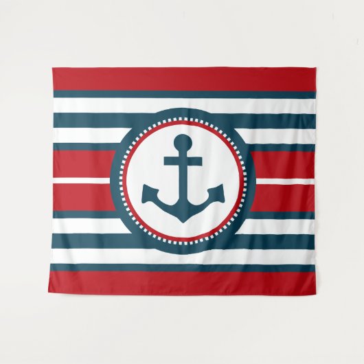 Tenture Nautical design (Devant (Horizontal))