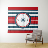 Tenture Nautical design (En situation (horizontale))