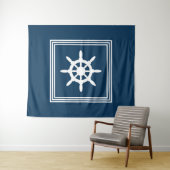 Tenture Nautical design (En situation (horizontale))