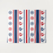 Tenture Nautical design (Devant (Horizontal))