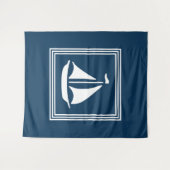 Tenture Nautical design (Devant (Horizontal))