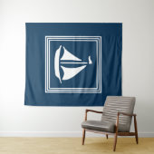 Tenture Nautical design (En situation (horizontale))