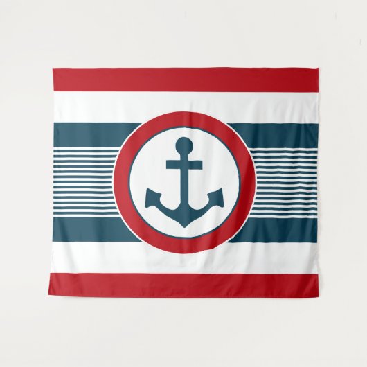 Tenture Nautical design (Devant (Horizontal))