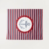 Tenture Nautical design (Devant (Horizontal))