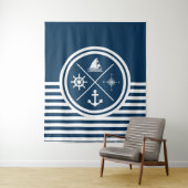 Tenture Nautical themed design (En situation)