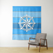 Tenture Nautical themed design (En situation)