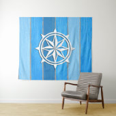 Tenture Nautical themed design (En situation (horizontale))