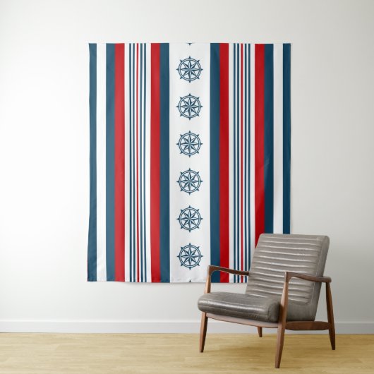 Tenture Nautical themed design (En situation)