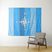 Tenture Nautical themed design (En situation (horizontale))