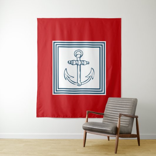 Tenture Nautical themed design (En situation)