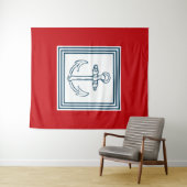 Tenture Nautical themed design (En situation (horizontale))