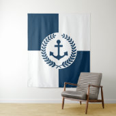 Tenture Nautical themed design (En situation)